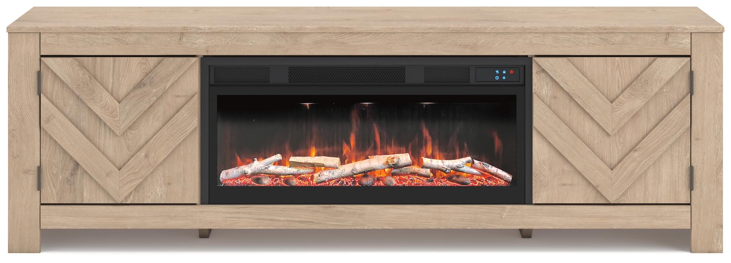4cba4e046be80feedadf3c2790abf2f2 Cayboni 71" TV Stand with Electric Fireplace - Image 1