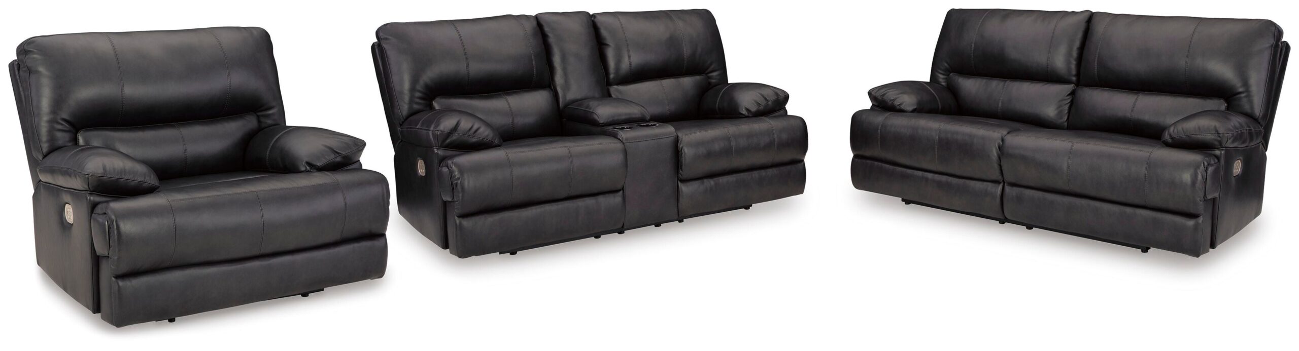 58755e269e6322f71985adfee541f3f5 Mountainous Power Reclining Sofa, Loveseat and Recliner - Image 1