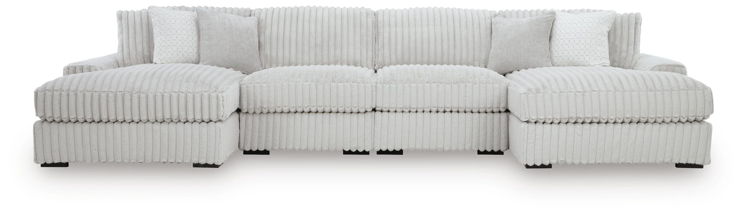 58e29d4118718ae25401f72a3b0ea3f6 Stupendous 4-Piece Sectional with Double Chaise - Image 1