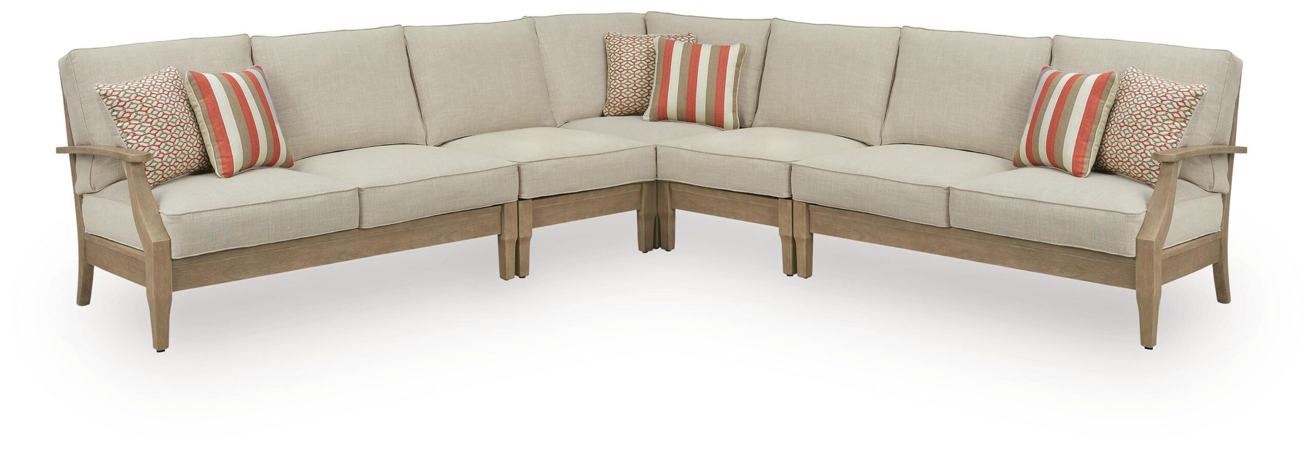 5bfd8a0291ac5696367edc58df5bbc01 Clare View 5-Piece Outdoor Sectional - Image 1