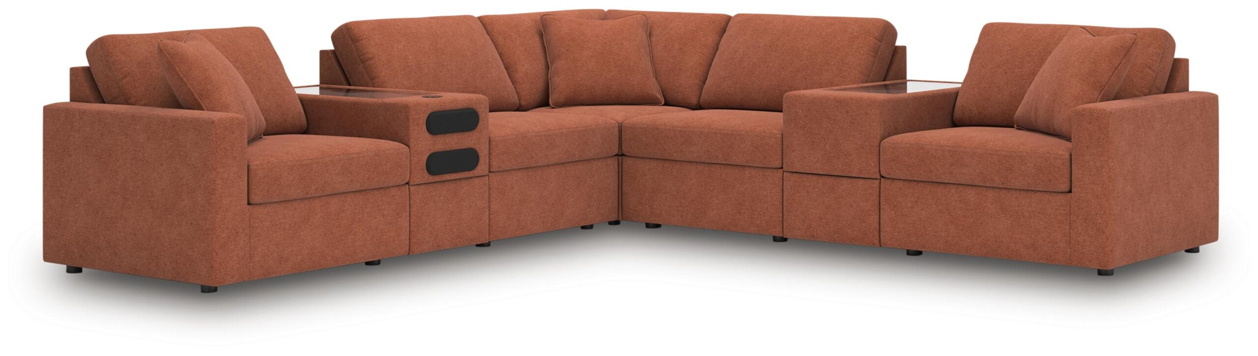 5e7d8b1a642475f512175a566acaa3bc Modmax 7-Piece Balanced Sectional with Audio and Storage Consoles - Image 1