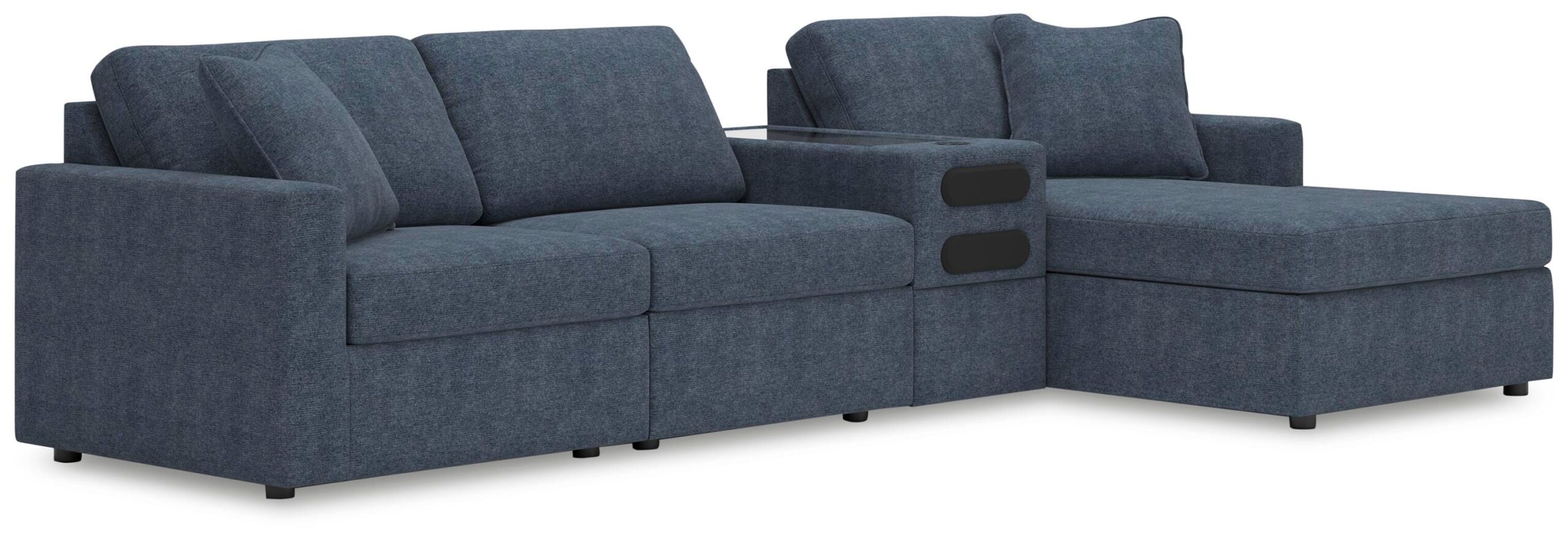 5e821912c967ef86b851265b3a2381e2 Modmax 4-Piece Sectional with Chaise - Image 1
