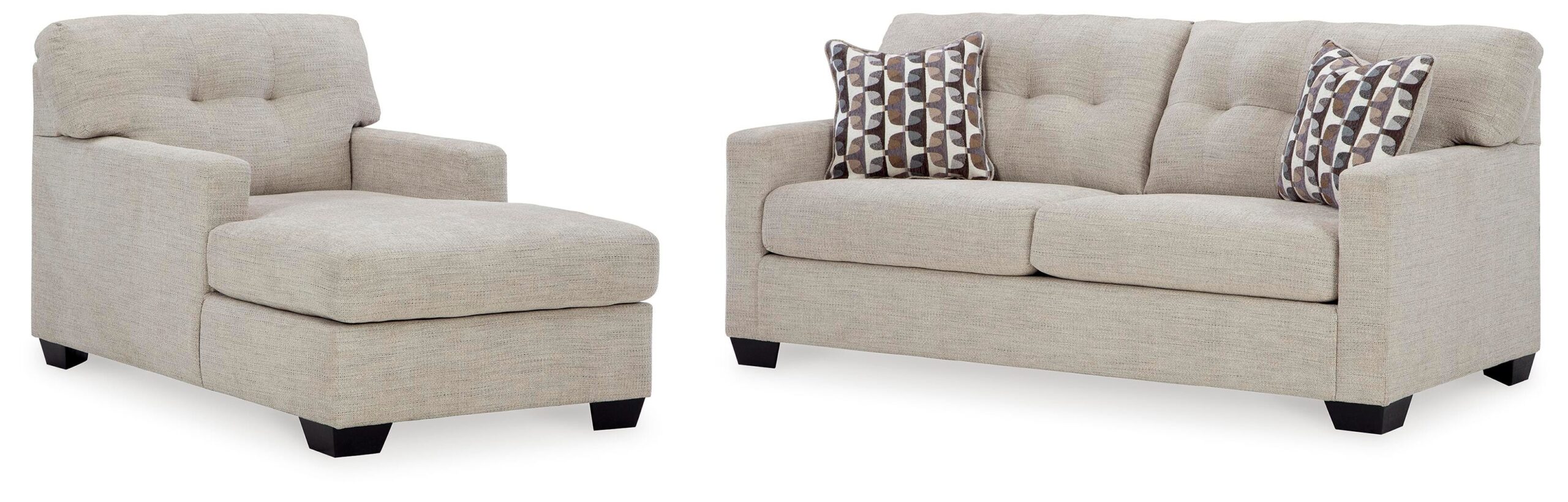608f7c3edb21a943d7da26072e13baf8 Mahoney Sofa and Chaise - Image 1