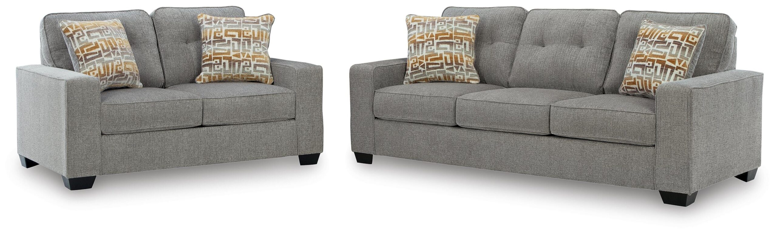 64ae1a5aaf7231a5a12bfdf405ce1e60 Larimer Queen Sofa Sleeper and Loveseat - Image 1