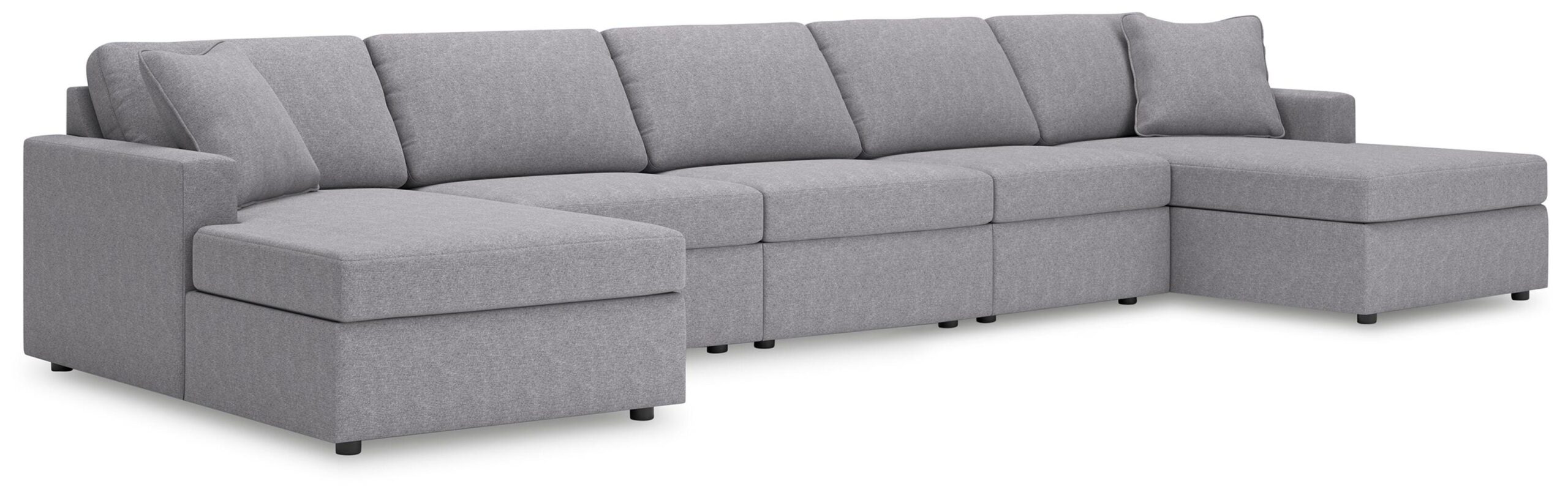 6544c1ac7c3e5209df03ee251537192d Modmax 5-Piece Double Chaise Sectional - Image 1