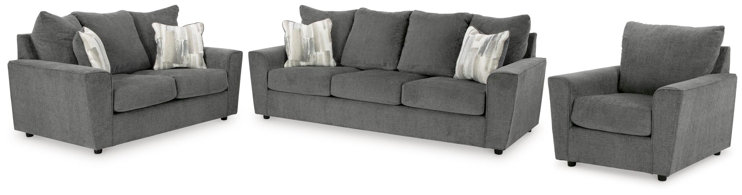 654a3df205dfdadea63d312b8e64b852 Stairatt Sofa, Loveseat and Chair - Image 1