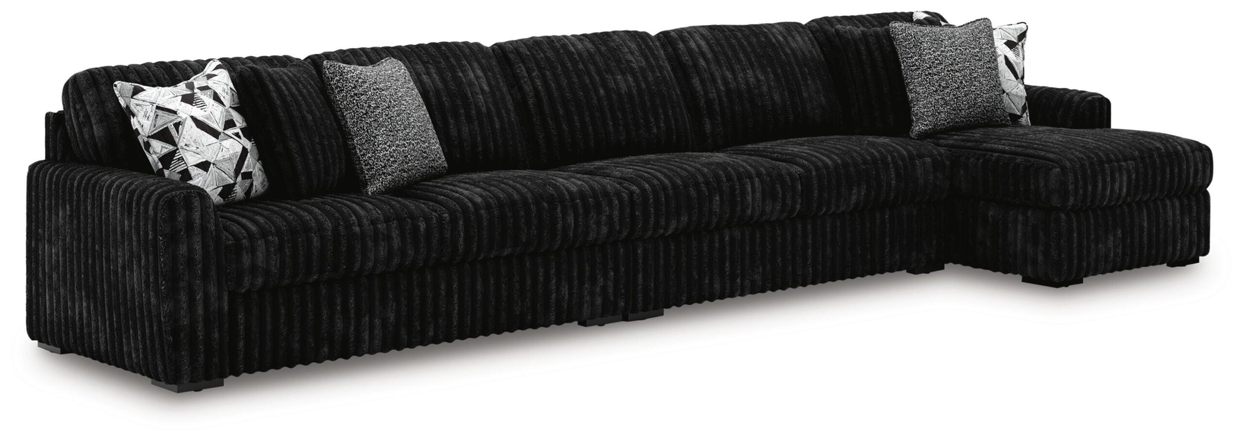 674a1d7eae93e1204e9bb95a1ba1b470 Midnight-Madness 3-Piece Sectional with Chaise - Image 1