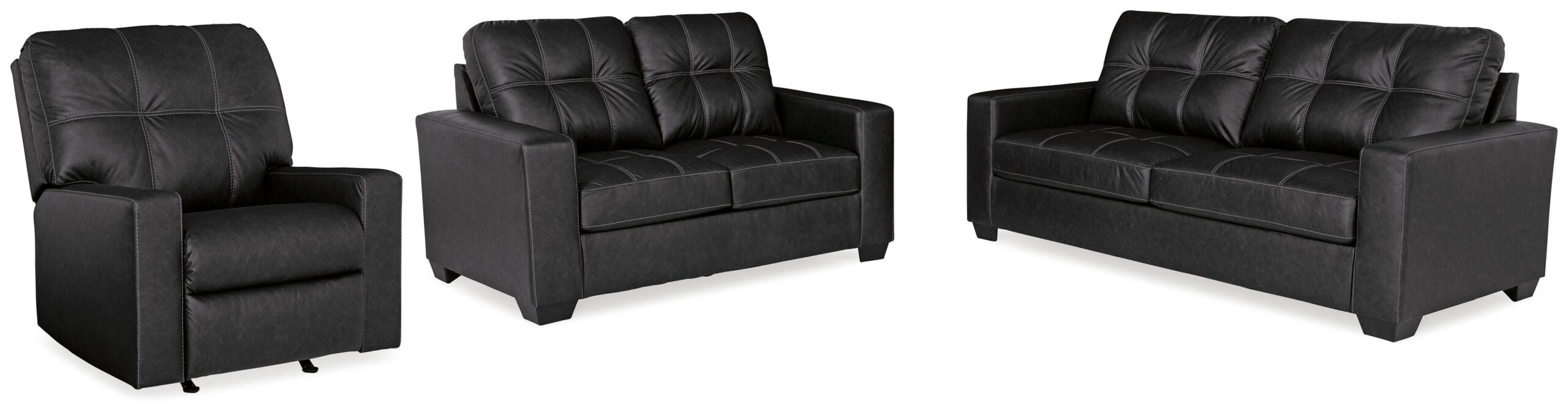 6b93fef2a2dcfc4f356071462c9f0e88 Barlin Mills Sofa, Loveseat and Recliner - Image 1