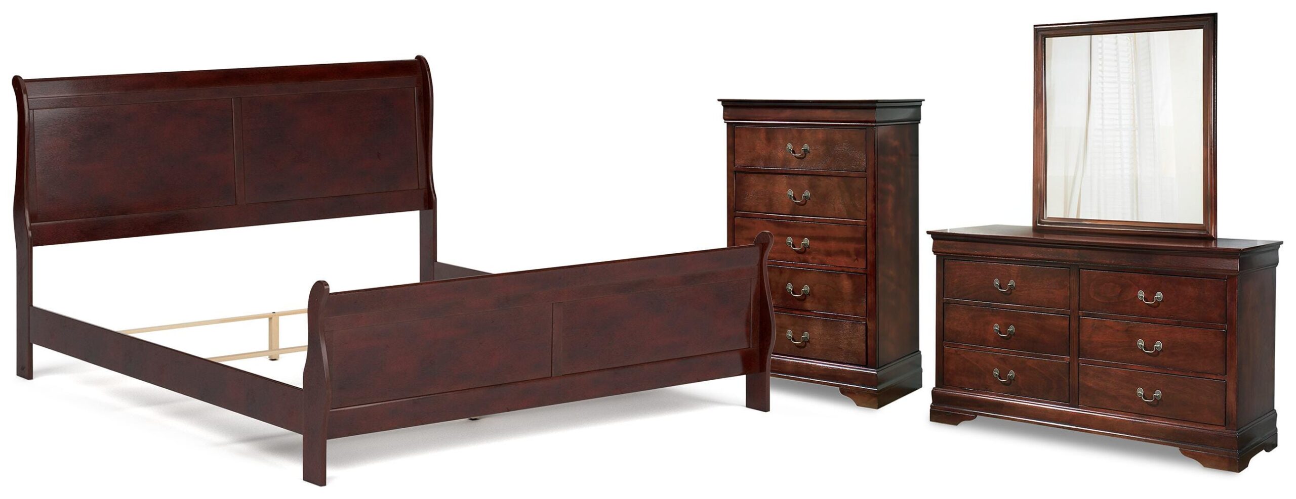 6e1a73384287ff1f0a422ac854122bd7 Alisdair King Sleigh Bed, Dresser, Mirror and Chest - Image 1