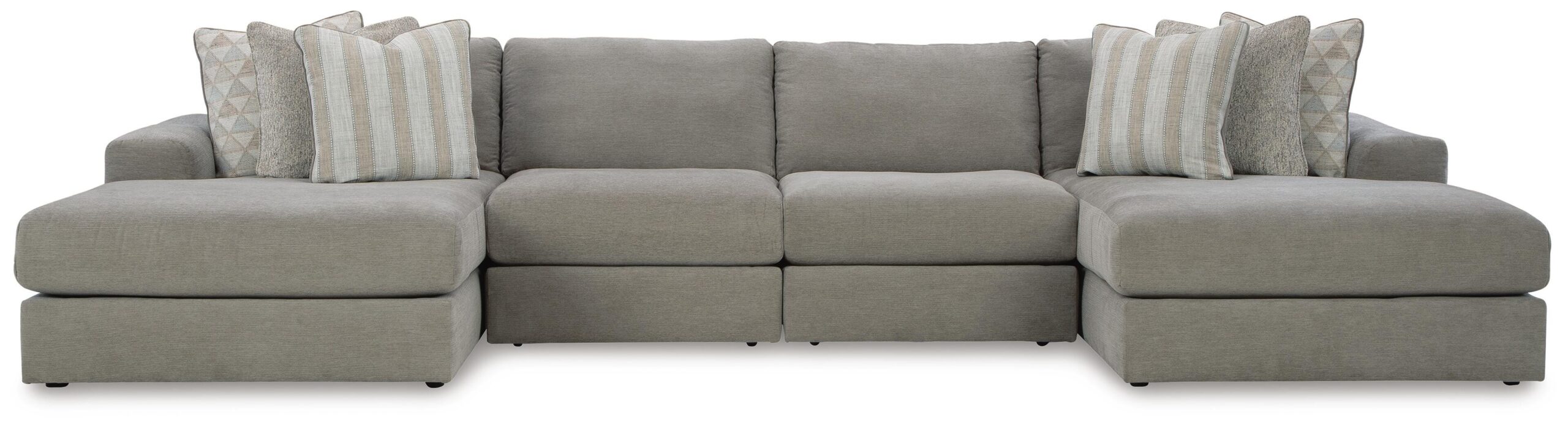 6e59c4fdb4e58bfcd3c71fac0f7d5021 Avaliyah 4-Piece Double Chaise Sectional - Image 1