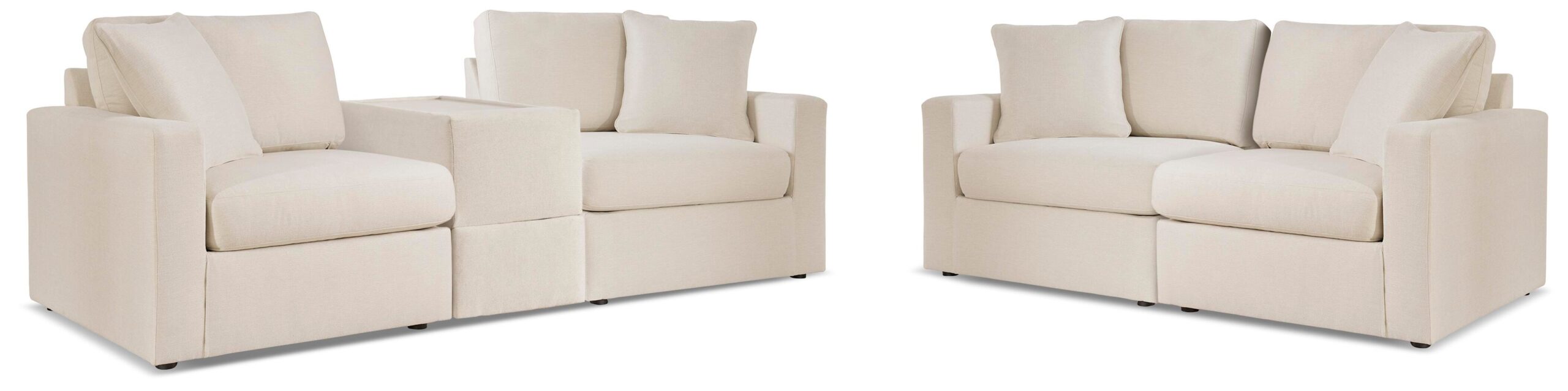 6f1e73cde4c312b8f95564e9a4619499 Modmax 3-Piece Sectional Sofa and 2-Piece Sectional Loveseat - Image 1