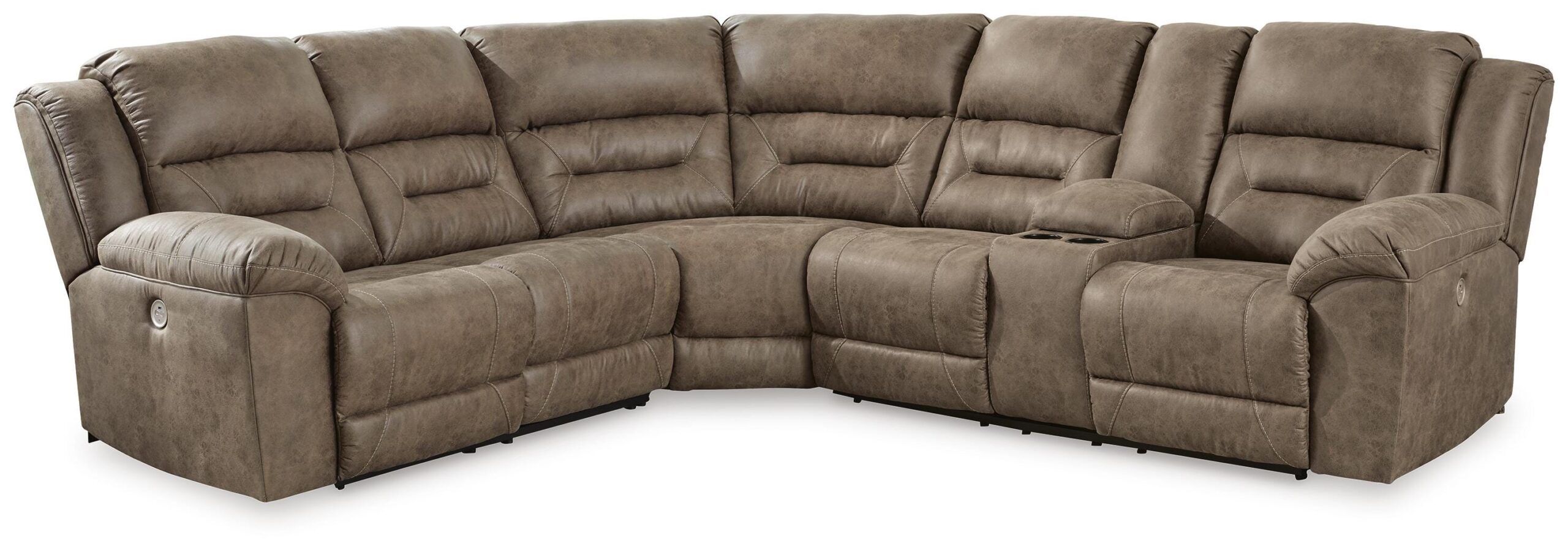 7108a9c0073c57c8c3612779d0c98e90 Ravenel 3-Piece Power Reclining Sectional - Image 1
