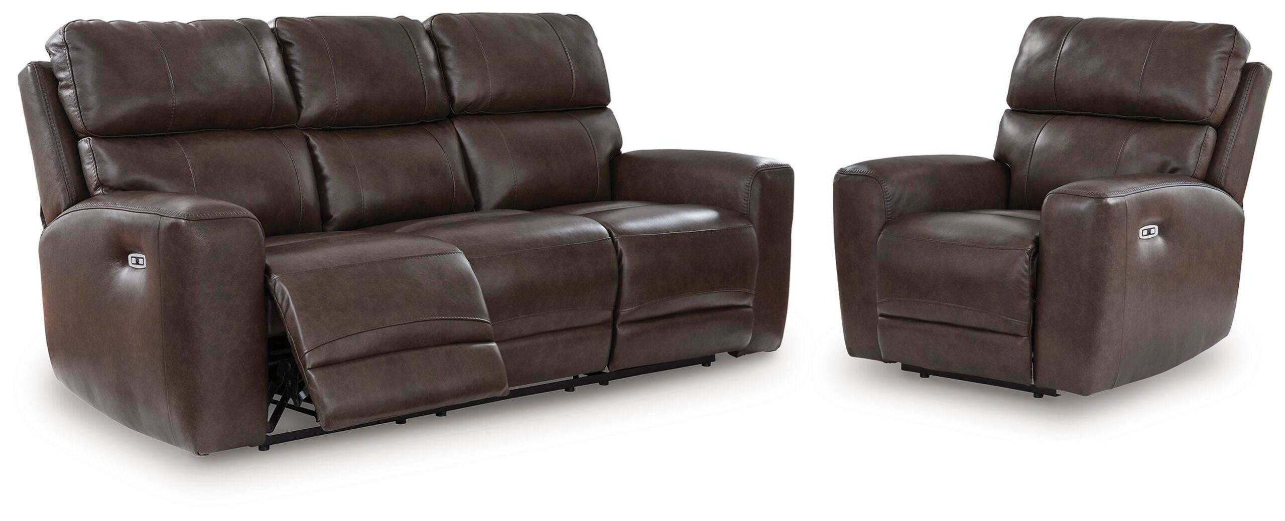 7131e4d3d0eaf2b473a0a6eac74126af Crossplex Power Reclining Sofa and Power Recliner - Image 1