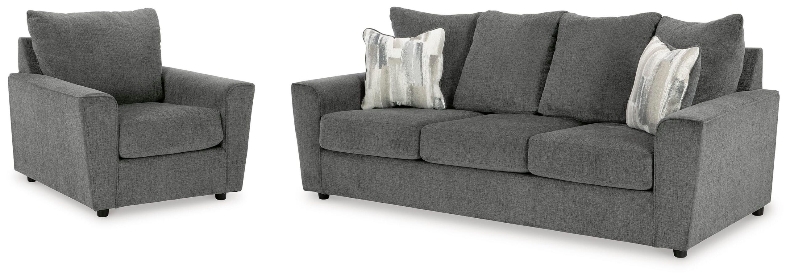 78ed20c56253a6c119ac82f9963d5d69 Stairatt Sofa and Chair - Image 1