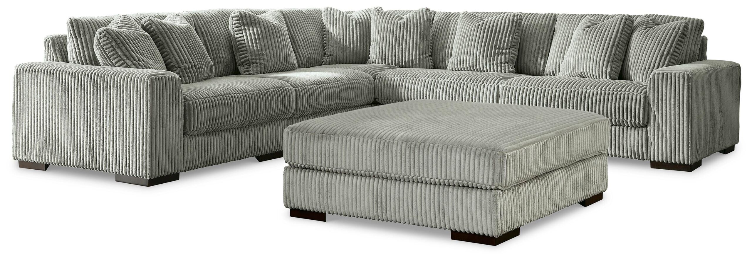 79896062dab1ec45ef75180305df934e Lindyn 5-Piece Sectional and Ottoman - Image 1