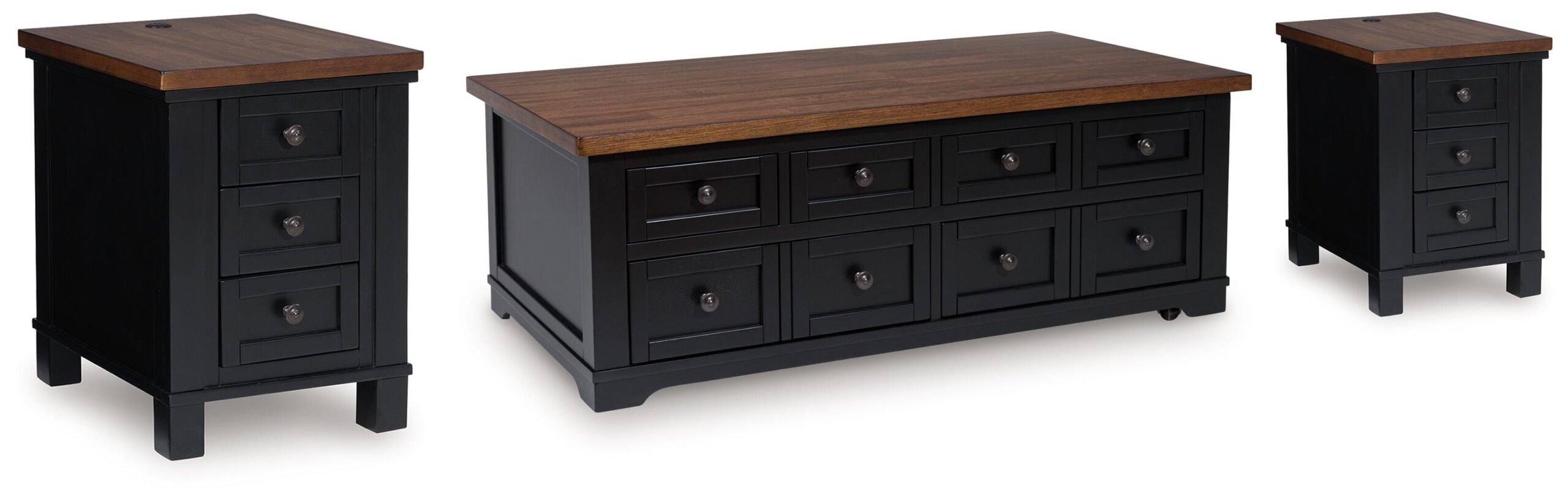 7beeed0c199ae8921c73dc4b15eef85a Wildenauer Lift-top Coffee Table and 2 Chairside End Tables - Image 1