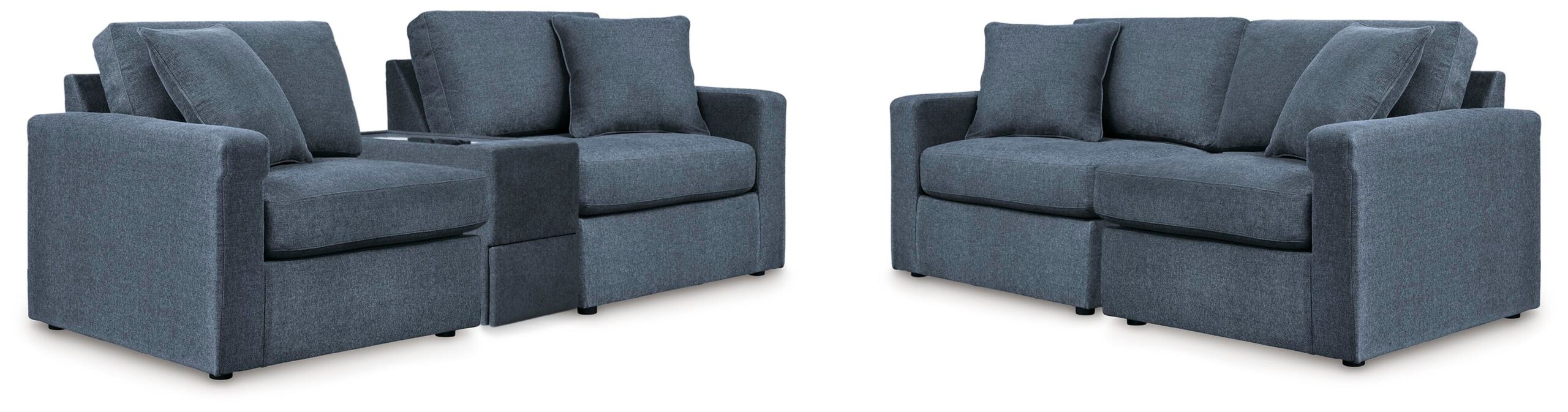 7c554c18696be84074ea52abb482d7f2 Modmax 3-Piece Sectional Sofa and 2-Piece Sectional Loveseat - Image 1
