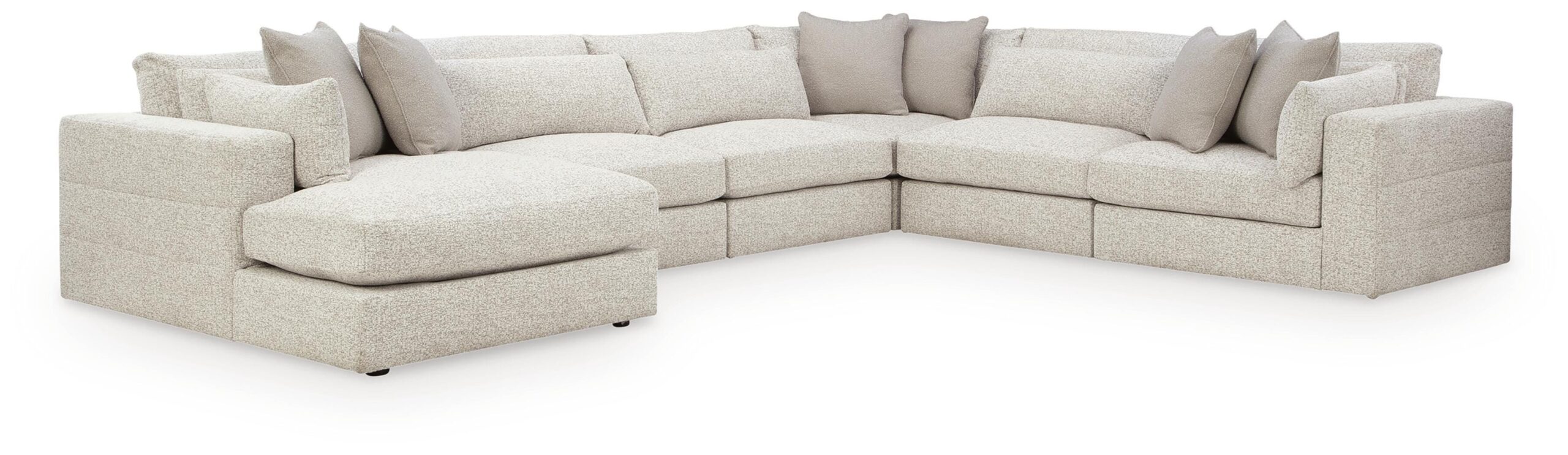 806a978279d0e5b418777670f1635f2d Ashbourne Estate 6-Piece Sectional with Chaise - Image 1