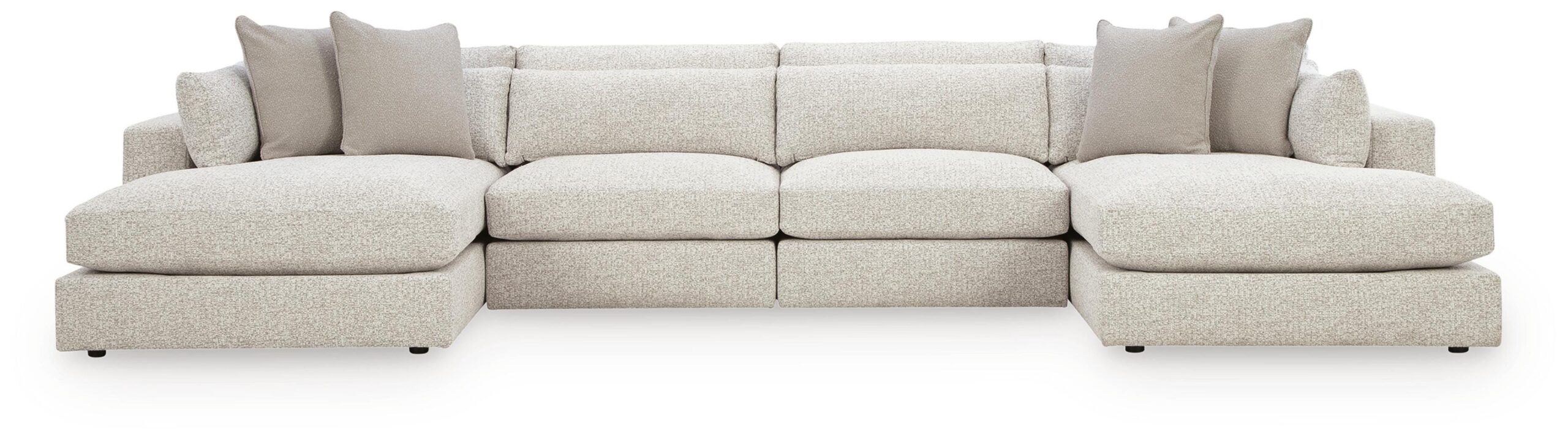 80c79da519608c2b549896f9d3d3f39f Ashbourne Estate 4-Piece Double Chaise Sectional - Image 1