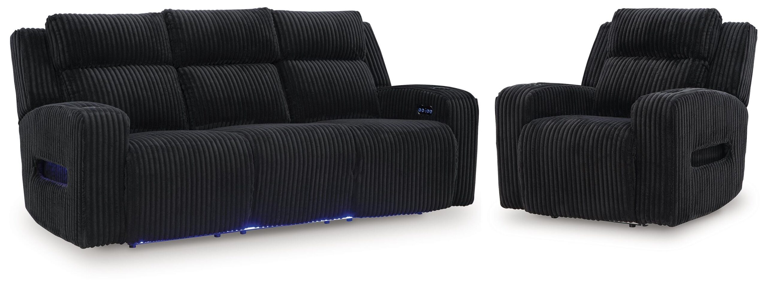82f57631792bb59eb4eff08f78a299cd Belvarrow Power Reclining Sofa and Power Recliner - Image 1