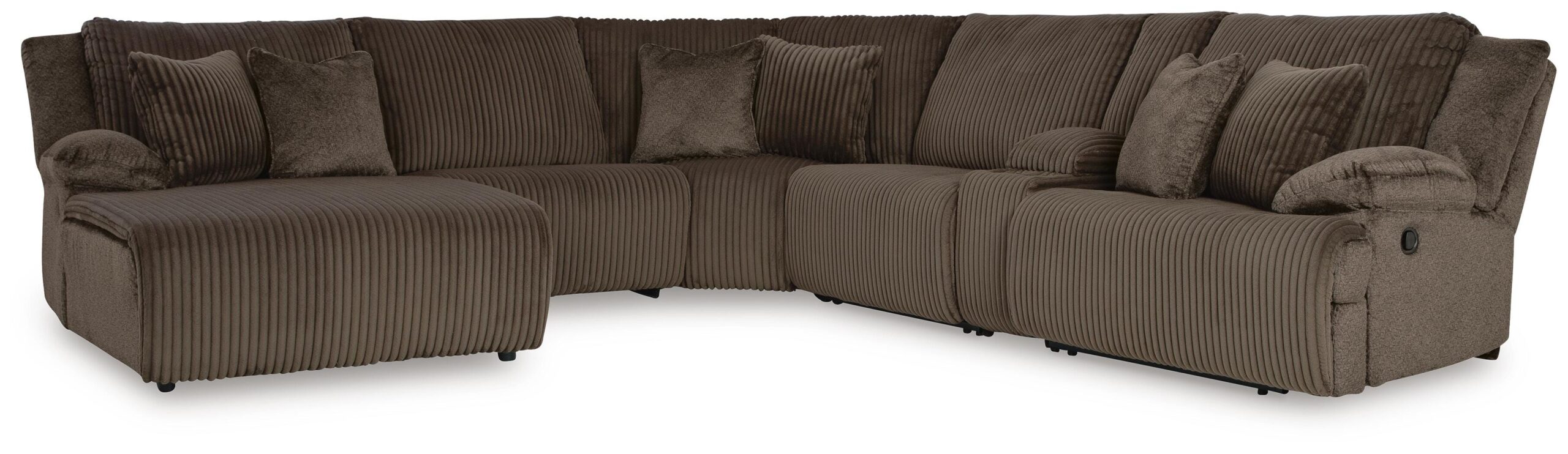 83b3291d15940d75d750516b4e73f838 Top Tier 6-Piece Reclining Sectional with Chaise - Image 1
