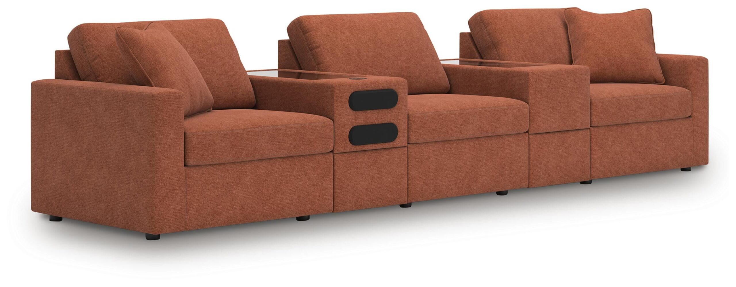 85b3cd91f31ecae625010db608a429ea Modmax 5-Piece Sectional with Audio System - Image 1