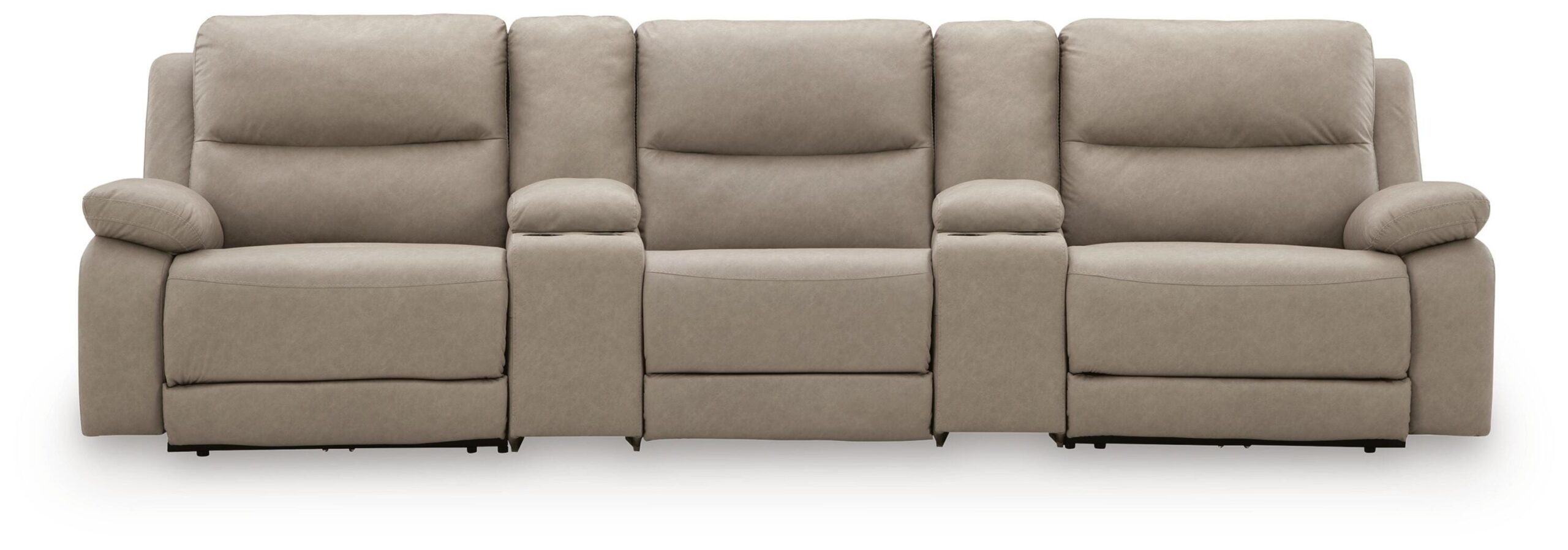 89adf6be87fb43eaa706eab526b43793 Narwhal Place 5-Piece Power Reclining Sectional - Image 1