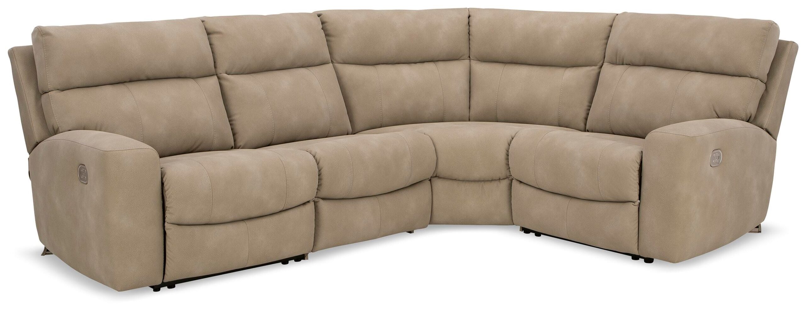 8a53d911cc92f28b8796ada59dc8f24b Next-Gen Durapella 4-Piece Power Reclining Sectional - Image 1
