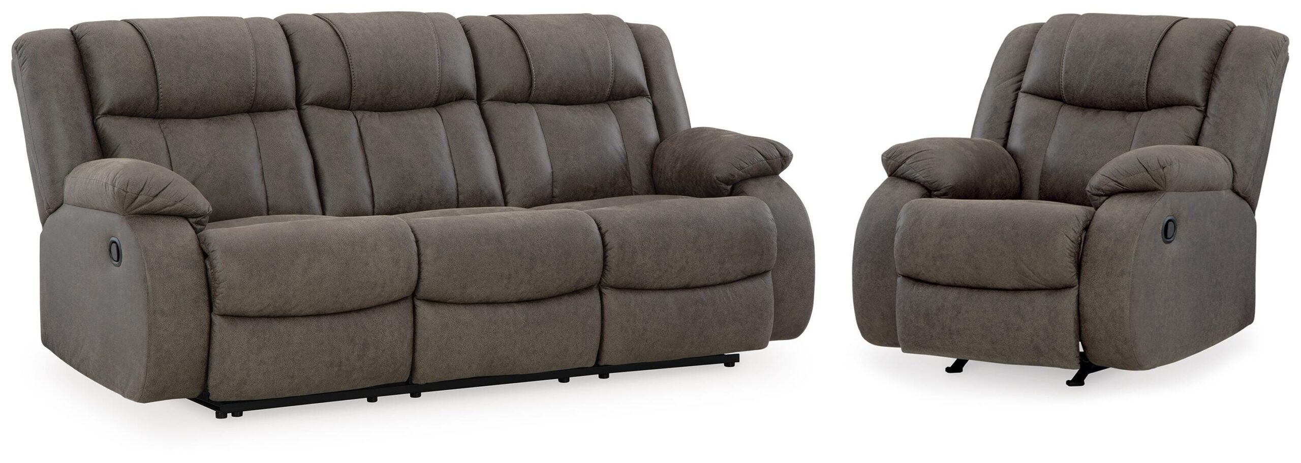 8dc92561d0f70ac62ba337ea18efe70f First Base Reclining Sofa and Recliner - Image 1