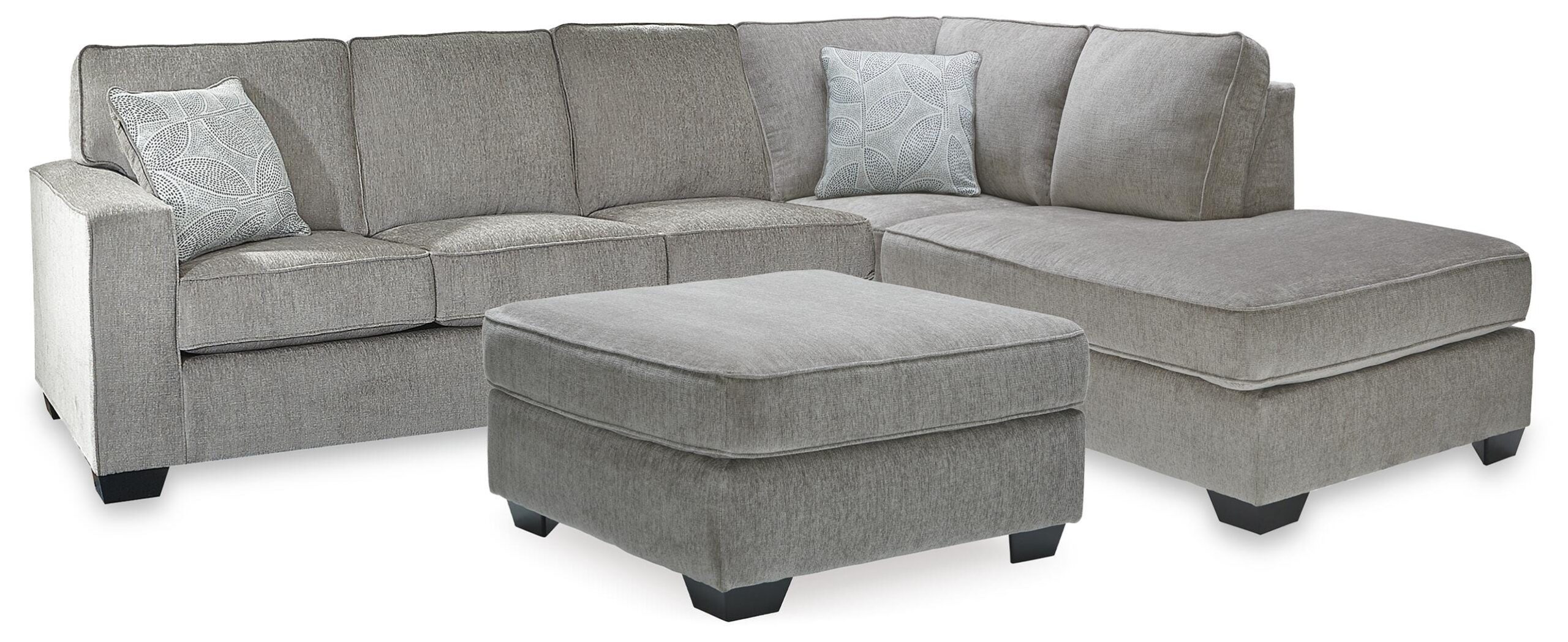 8e534a4394cc3ce2be1937e4561536c8 Altari 2-Piece Sleeper Sectional and Ottoman - Image 1