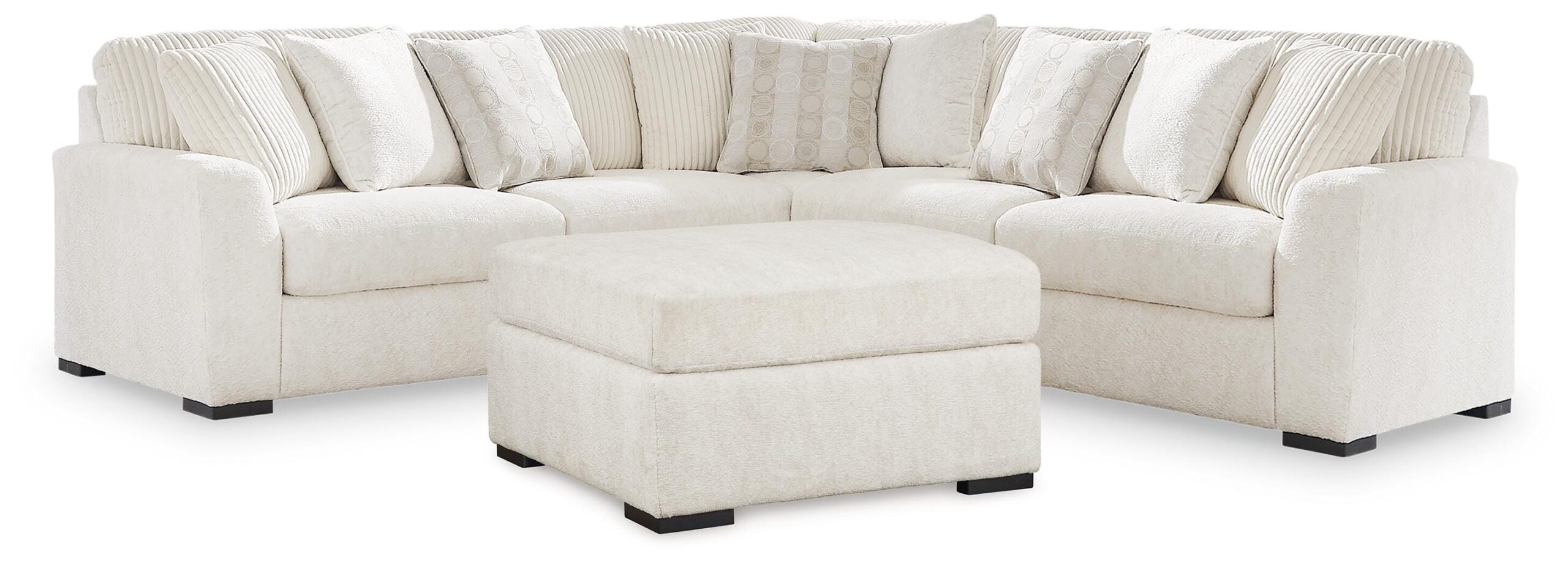 91d8a15a469d1213d7753b19d67da253 Chessington 3-Piece Sectional and Ottoman - Image 1