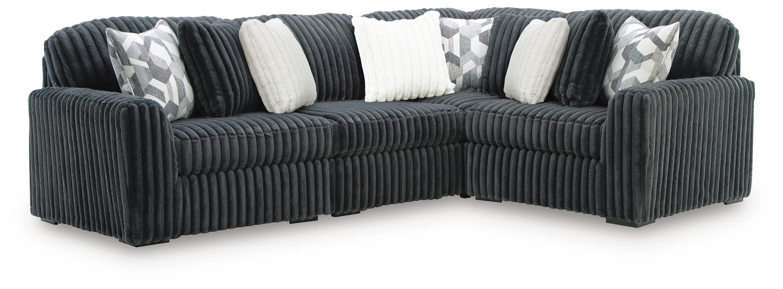 93662c0b889565bd80f2d545dddc17b4 Midnight-Madness 4-Piece Sectional - Image 1