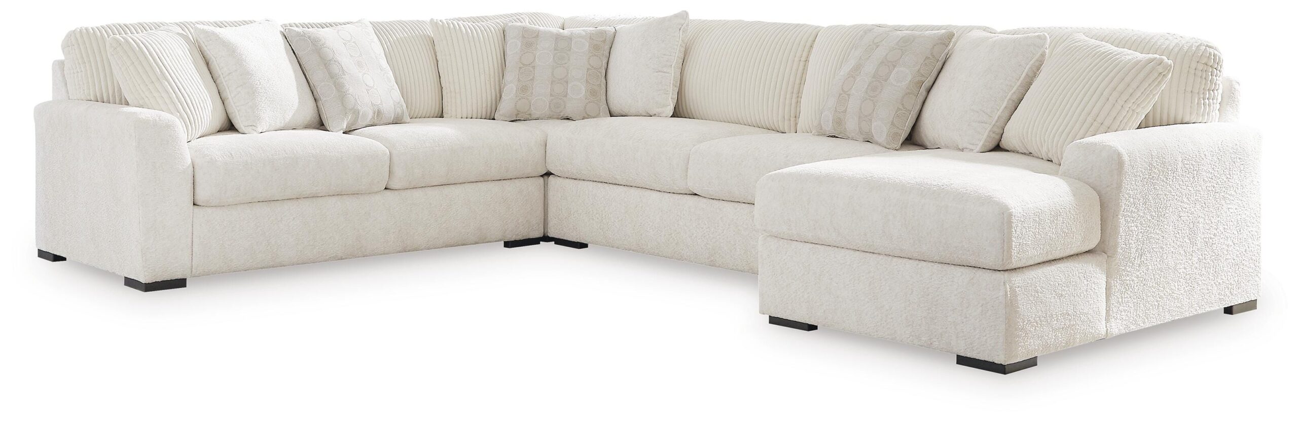 954ad123ca930a373ca77becb1a3850c Chessington 4-Piece Sectional with Chaise - Image 1