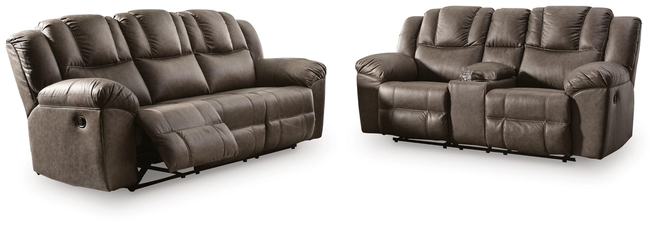 97f7f4836169f4b94e74e380f162fdf8 Lowilla Reclining Sofa and Loveseat - Image 1