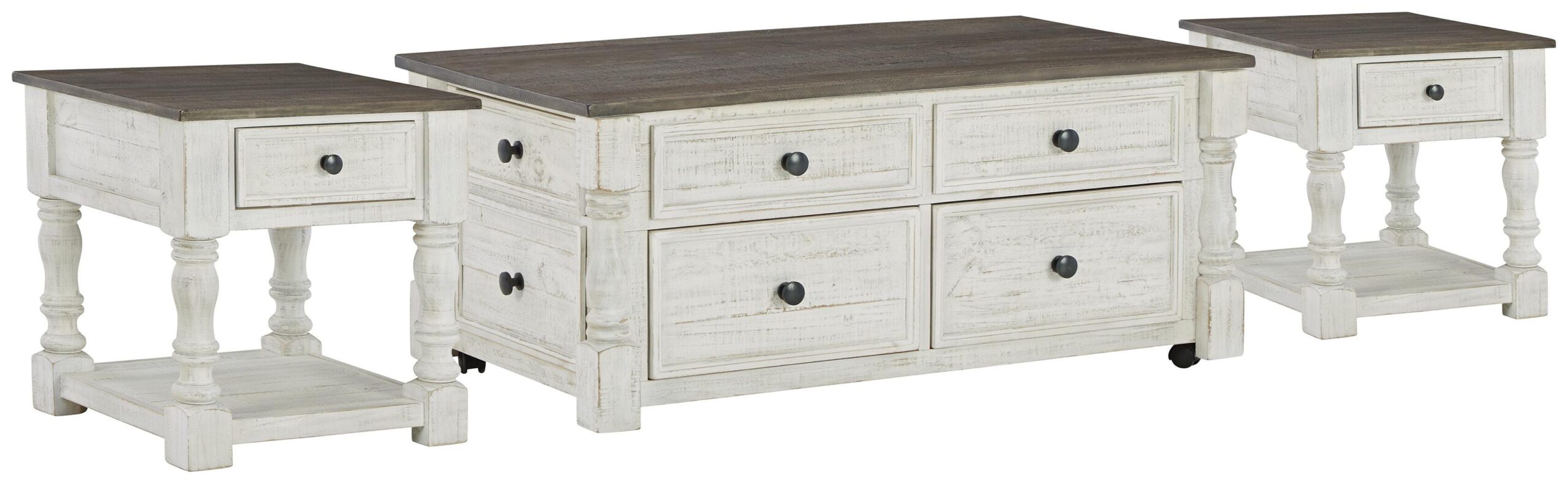 9a21e6f7d5186a44df3ac60e20021348 Havalance Lift Top Coffee Table and 2 End Tables - Image 1