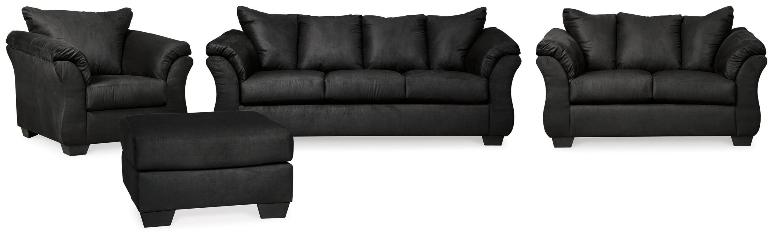 9a94cd4e4bd91acbf7a50e7b3514437f Darcy Sofa, Loveseat, Chair and Ottoman - Image 1