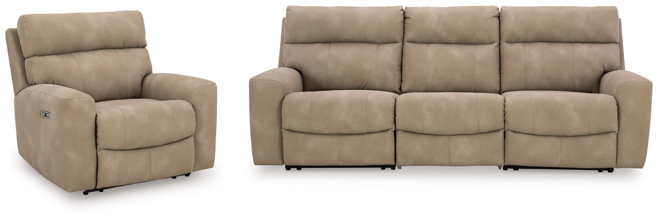 9fcbf2aa72abaaeb0eab8124864808c6 Next-Gen Durapella 3-Piece Sectional and Recliner - Image 1