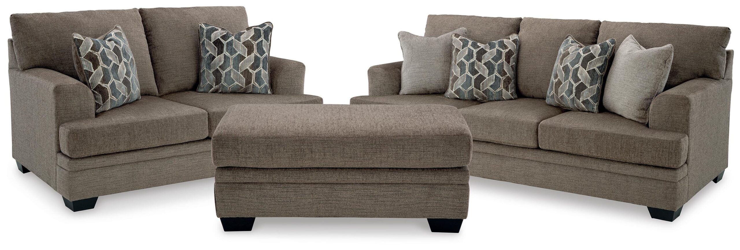 a002095e3db55a6f72a88a3450164a5d Stonemeade Sofa, Loveseat and Ottoman - Image 1