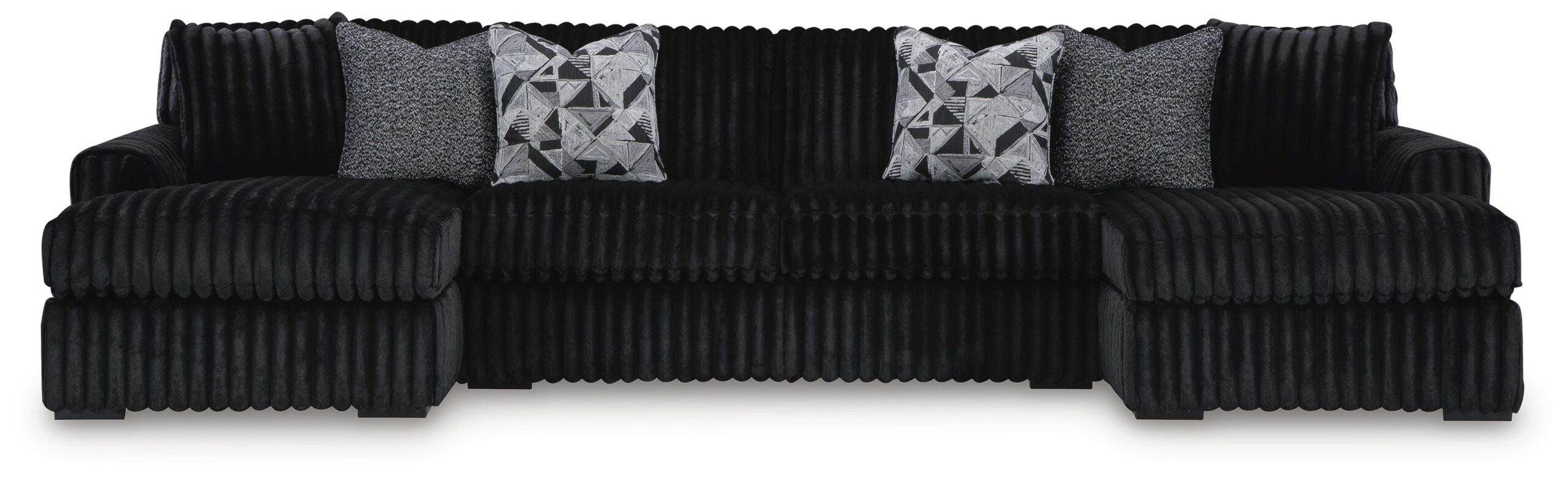 a035c37135bcfd9874f0b09ce00ff9ca Midnight-Madness 3-Piece Sectional with Chaise - Image 1