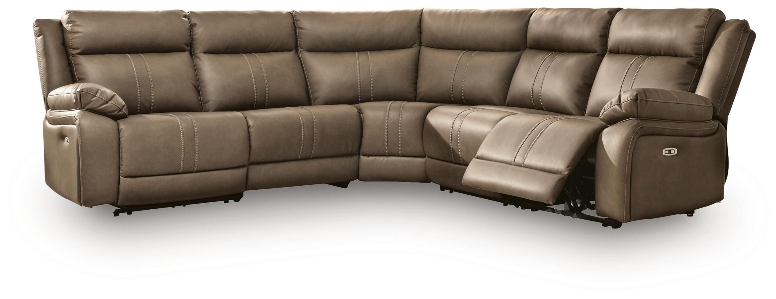 a3e01098990e36ce46fc7eedb591ba90 Max-Momentum 5-Piece Power Reclining Sectional - Image 1