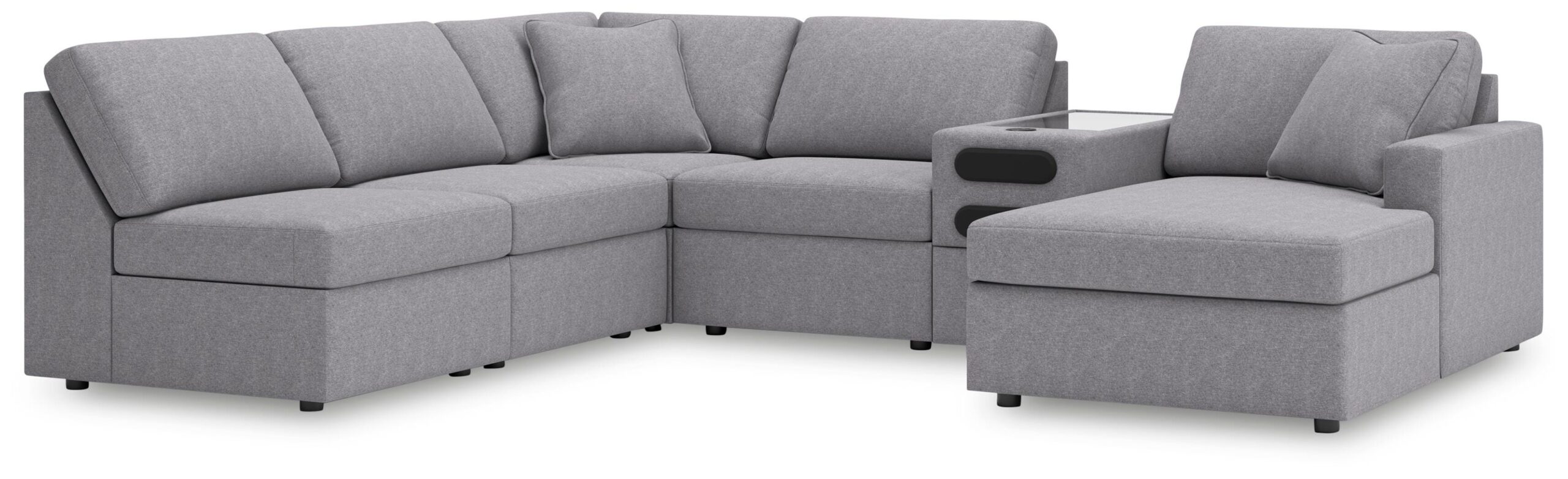 a43ae2a55743bb754a31d53b8b54edba Modmax 6-Piece Sectional with Chaise - Image 1