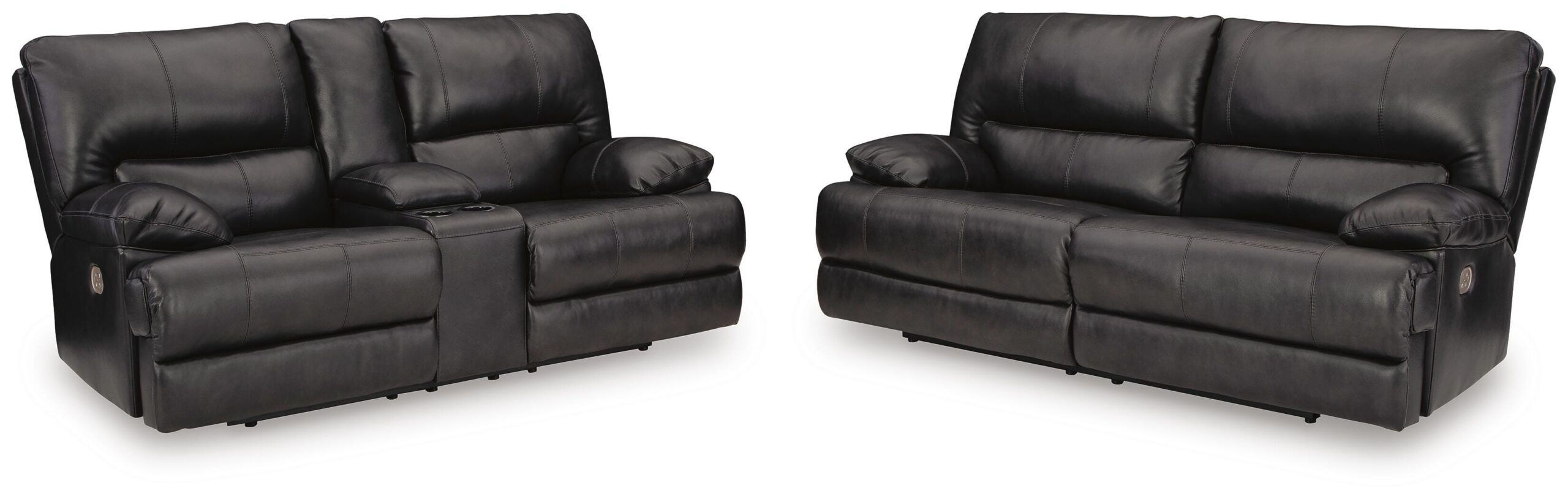 a990334f643c51e865546809f6762661 Mountainous Power Reclining Sofa and Loveseat - Image 1
