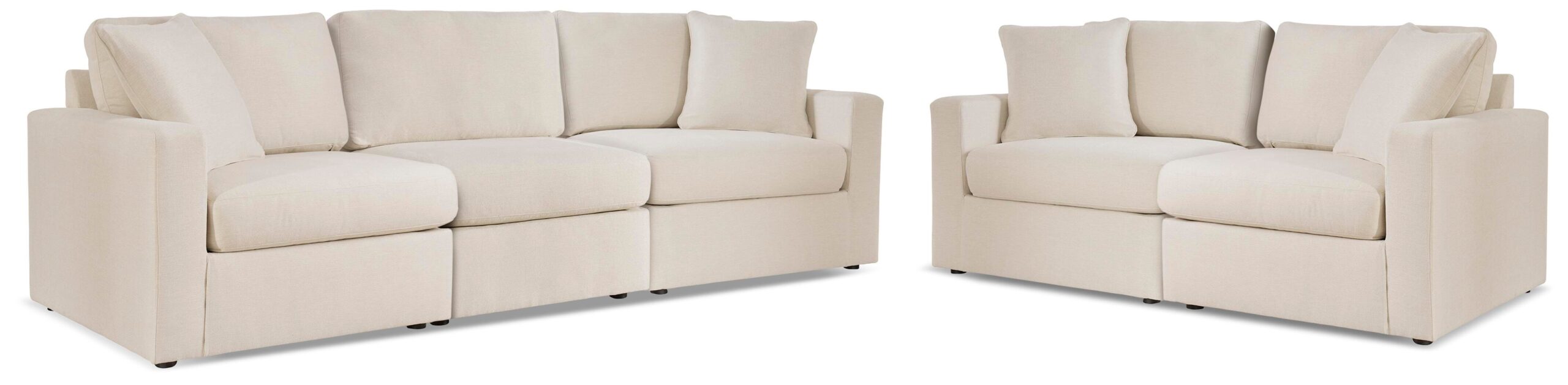aad04f1d0a3203b3fc9eb296f8b36ca9 Modmax 3-Piece Sectional Sofa and 2-Piece Sectional Loveseat - Image 1