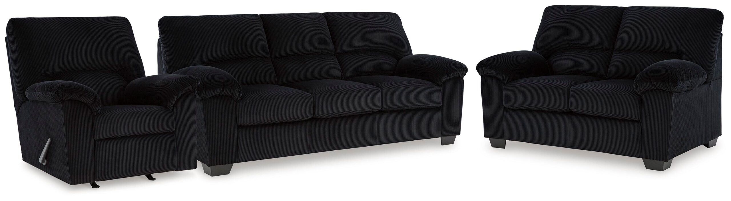 b3ff9037c3d2cd968151ba10aa993106 SimpleJoy Sofa, Loveseat and Recliner - Image 1