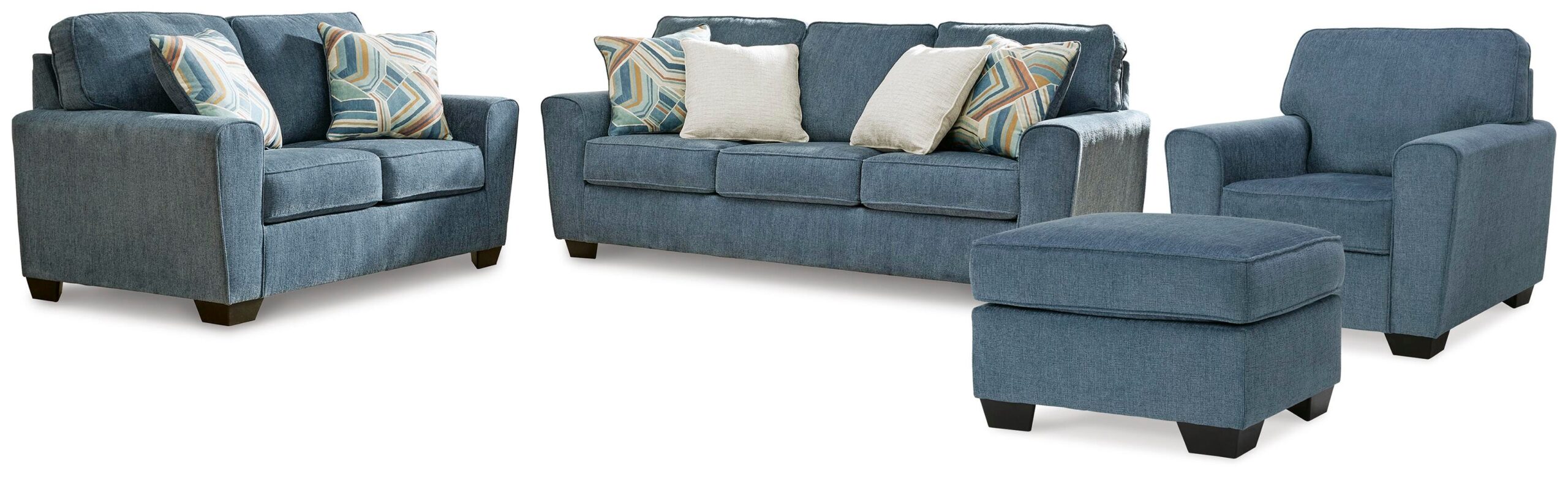 b58822ee8436ba4bcee7a2b2f1ae3a71 Cashton Sofa, Loveseat, Chair and Ottoman - Image 1