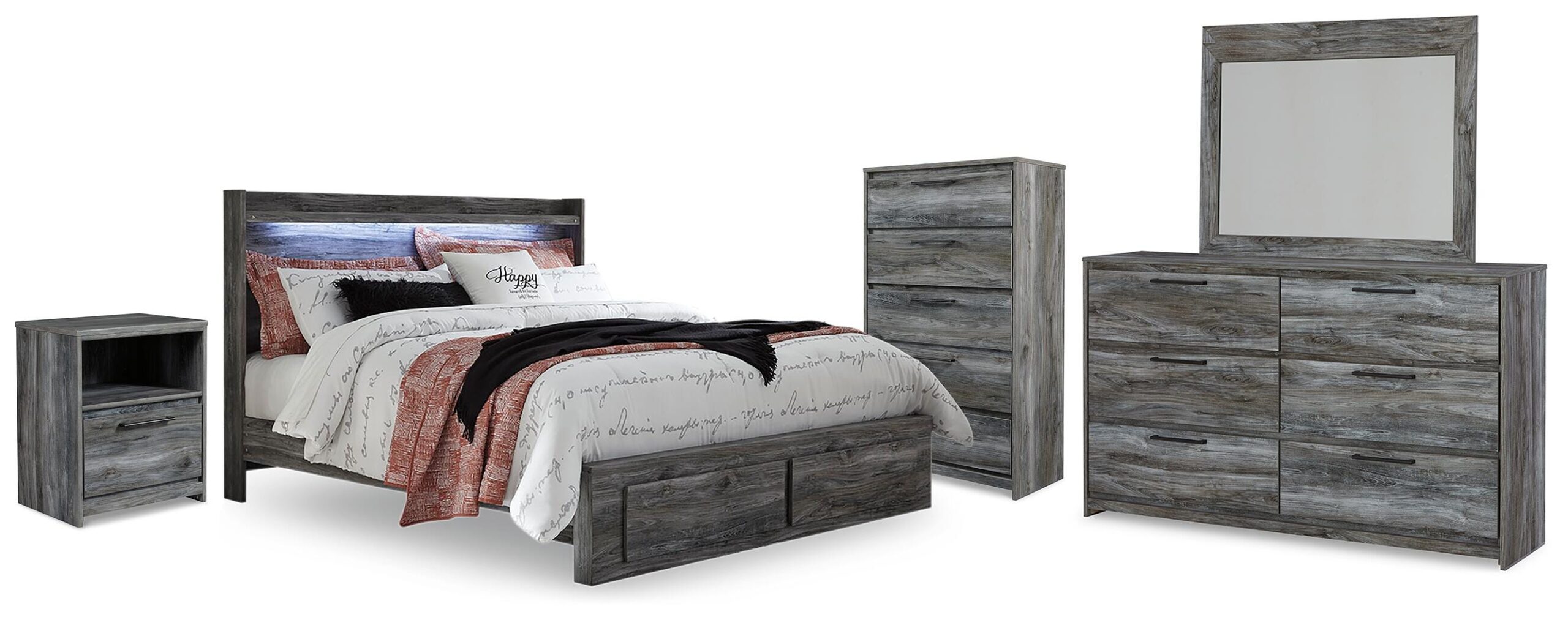b712741be07d8eeda79047130c4563fb Baystorm King Panel Storage Bed, Dresser, Mirror, Chest and Nightstand - Image 1