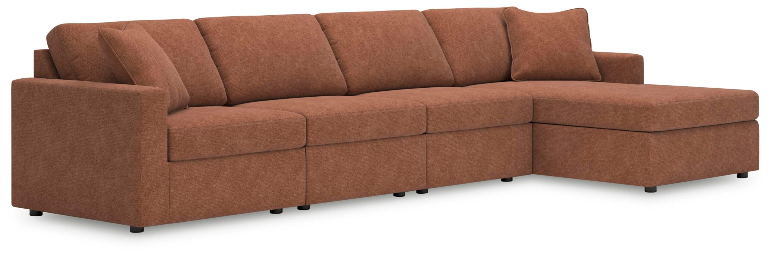 b9441b9722a6653238809a1c98b03d6e Modmax 4-Piece Sectional with Chaise - Image 1