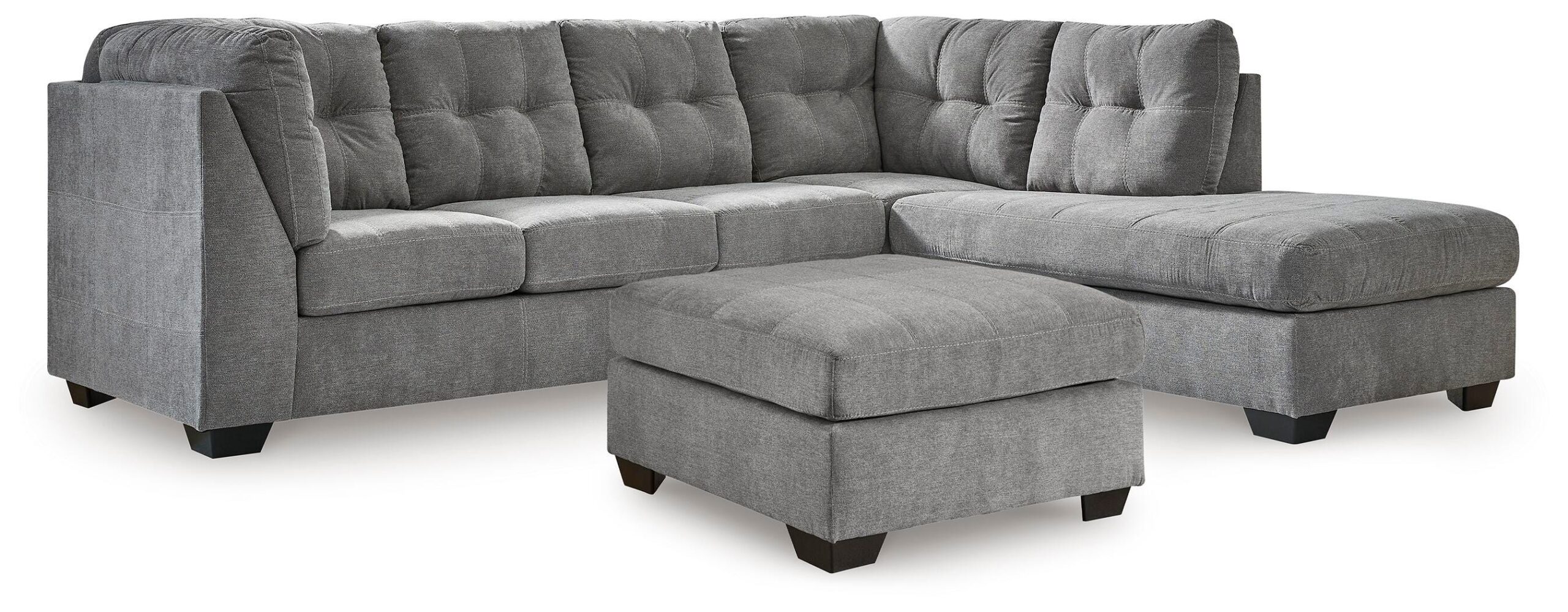 b9cfa4bb4fe978a7b4bba24e317d2dc5 Marleton 2-Piece Sectional and Ottoman - Image 1