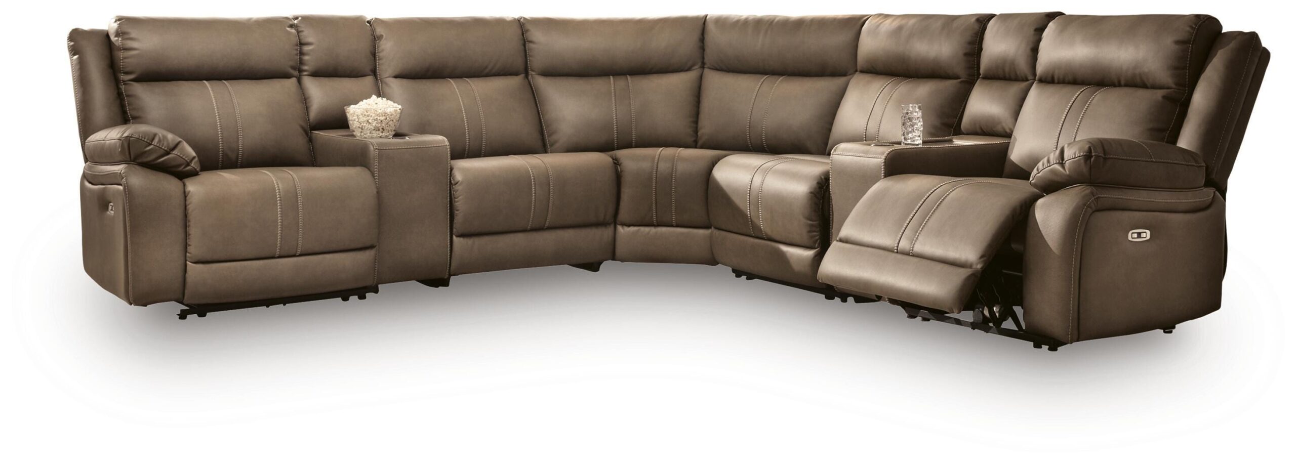 ba138a45d127eef66f1a8663e70abf9f Max-Momentum 7-Piece Power Reclining Sectional with Audio Consoles - Image 1