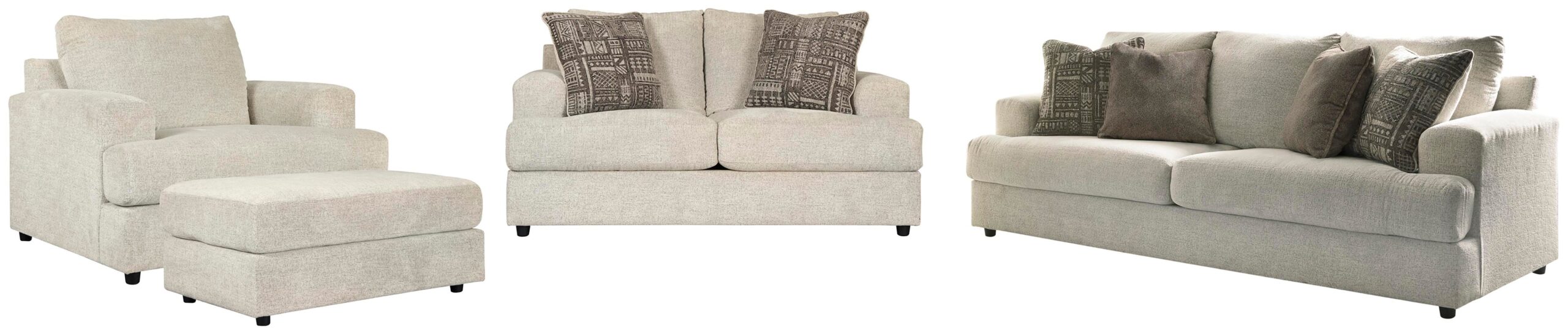 ba2c89ff3ded92c260a3e426bcaca085 Soletren Sofa, Loveseat, Oversized Chair and Ottoman - Image 1